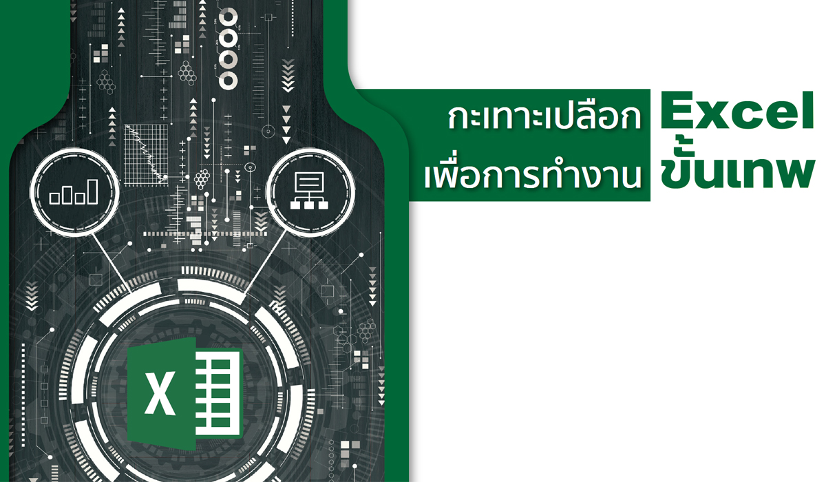 กะเทาะเปลือก Excel เพื่อการทำงานขั้นเทพ